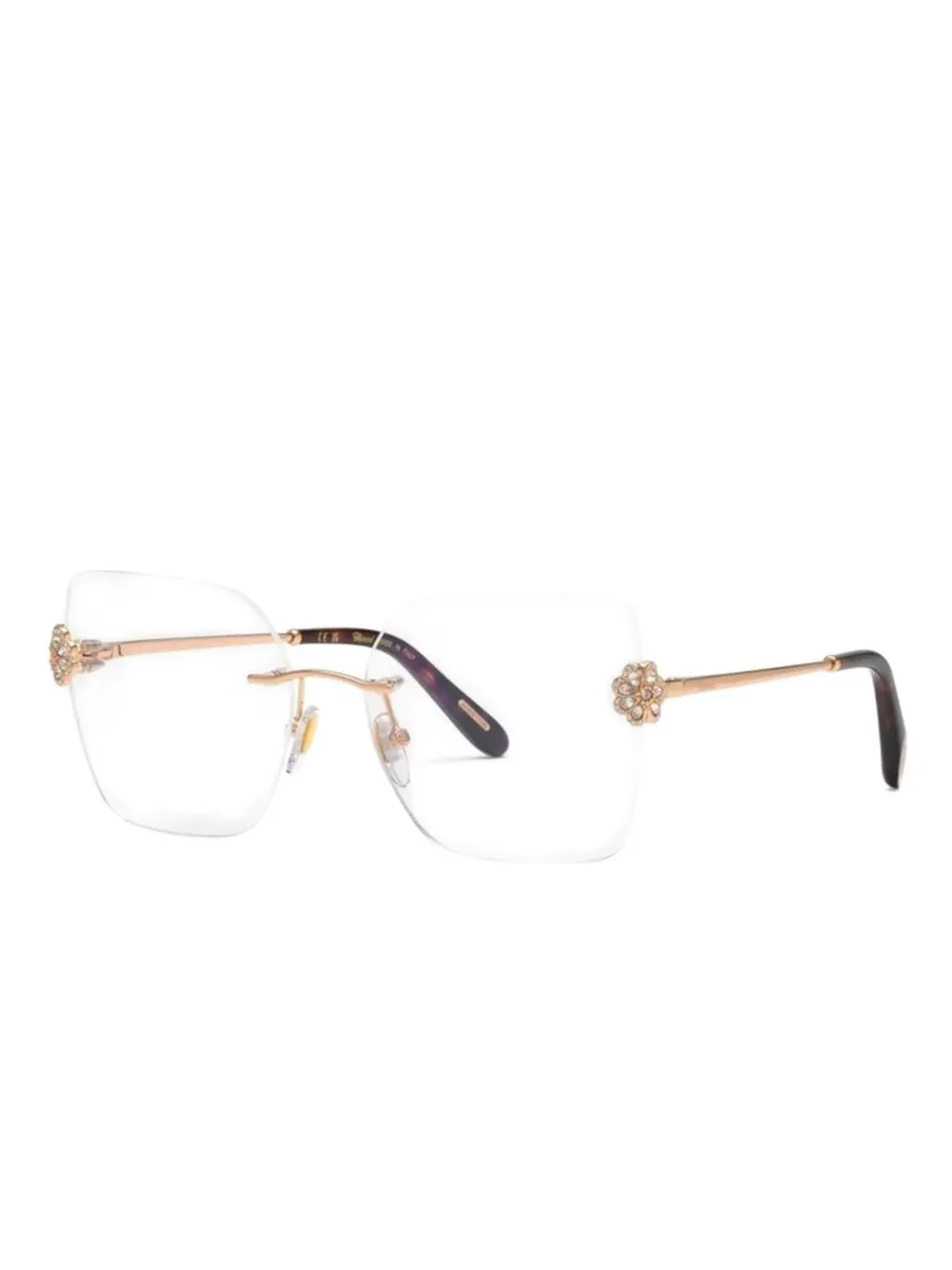 

Очки без оправы Chopard Eyewear, золотой