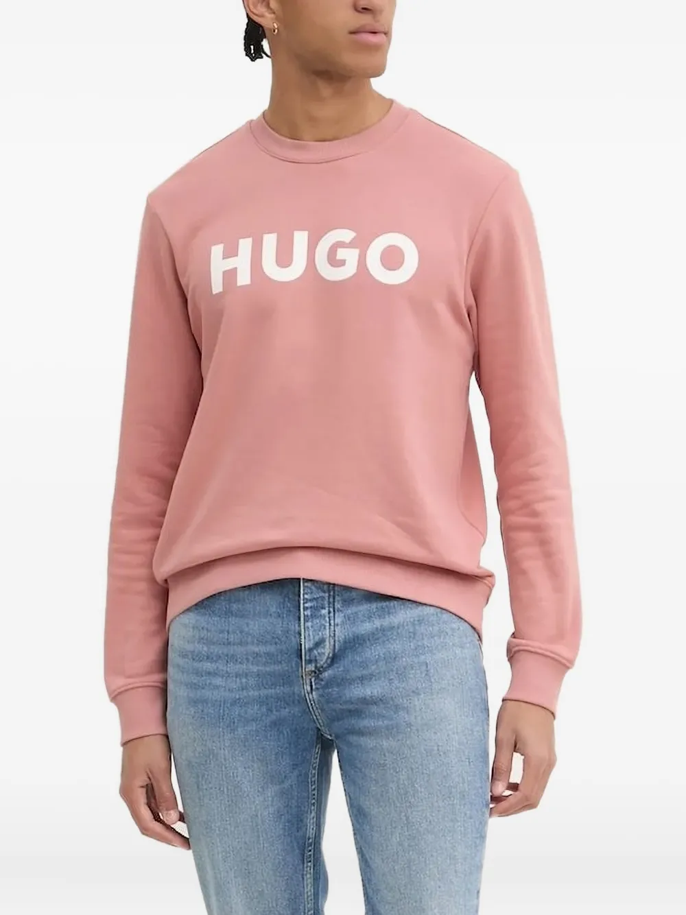 

Толстовка с логотипом HUGO, розовый