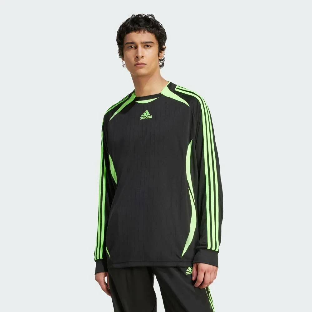 Футболка с длинным рукавом Teamgeist Adicolor Adidas, black