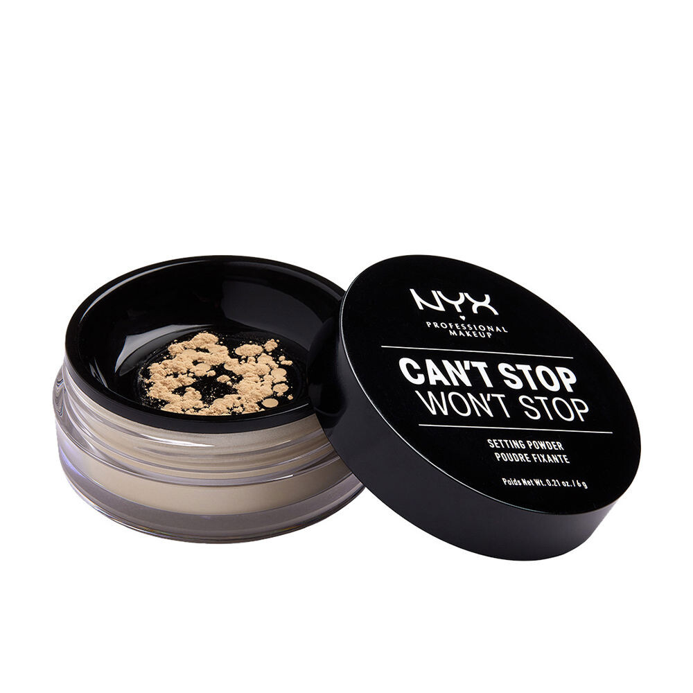 

Пудра Can’t stop won’t stop setting powder Nyx professional make up, 6г, light-medium
