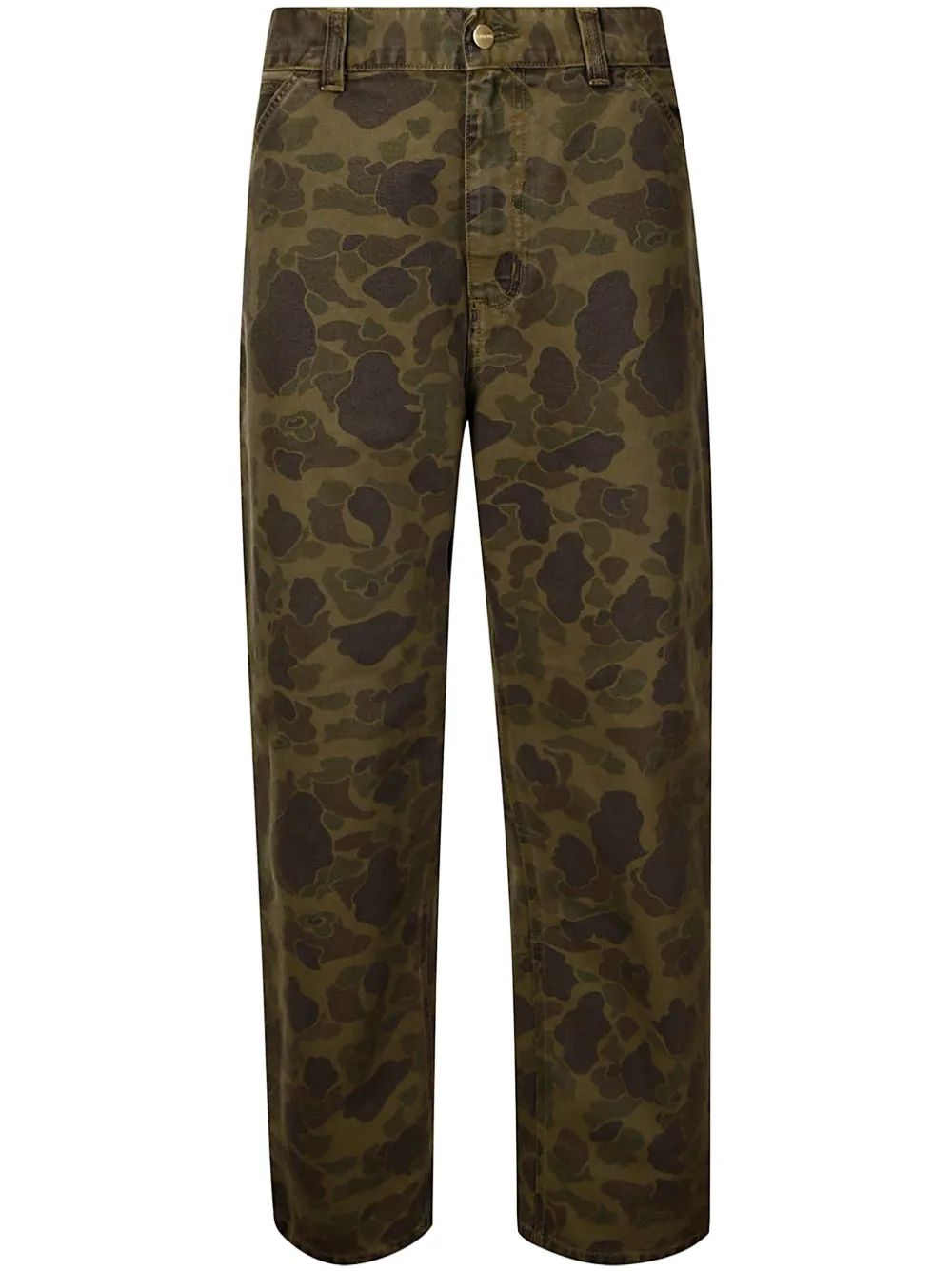 

Брюки Duck Single Knee CARHARTT WIP, зеленый