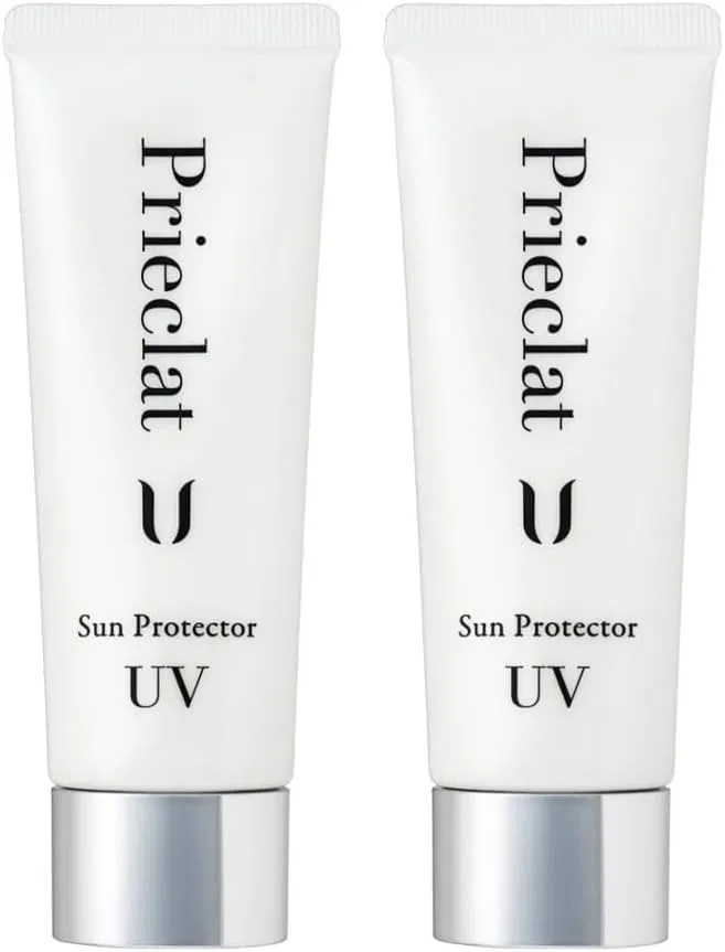 Солнцезащитный гель SPF50+ PA++++ Prie Clat U Sun Protector, 50 г, белый