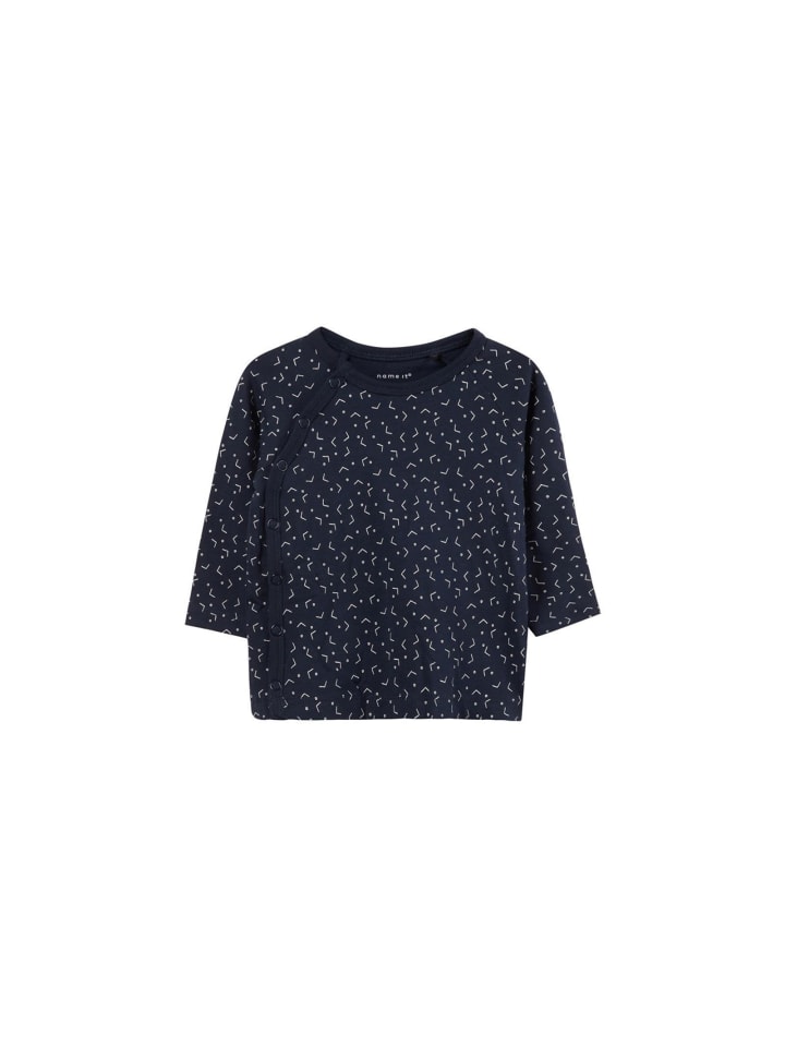 

Name it Детская футболка с длинными рукавами, синяя, Синий, Name it Детская футболка с длинными рукавами, синяя