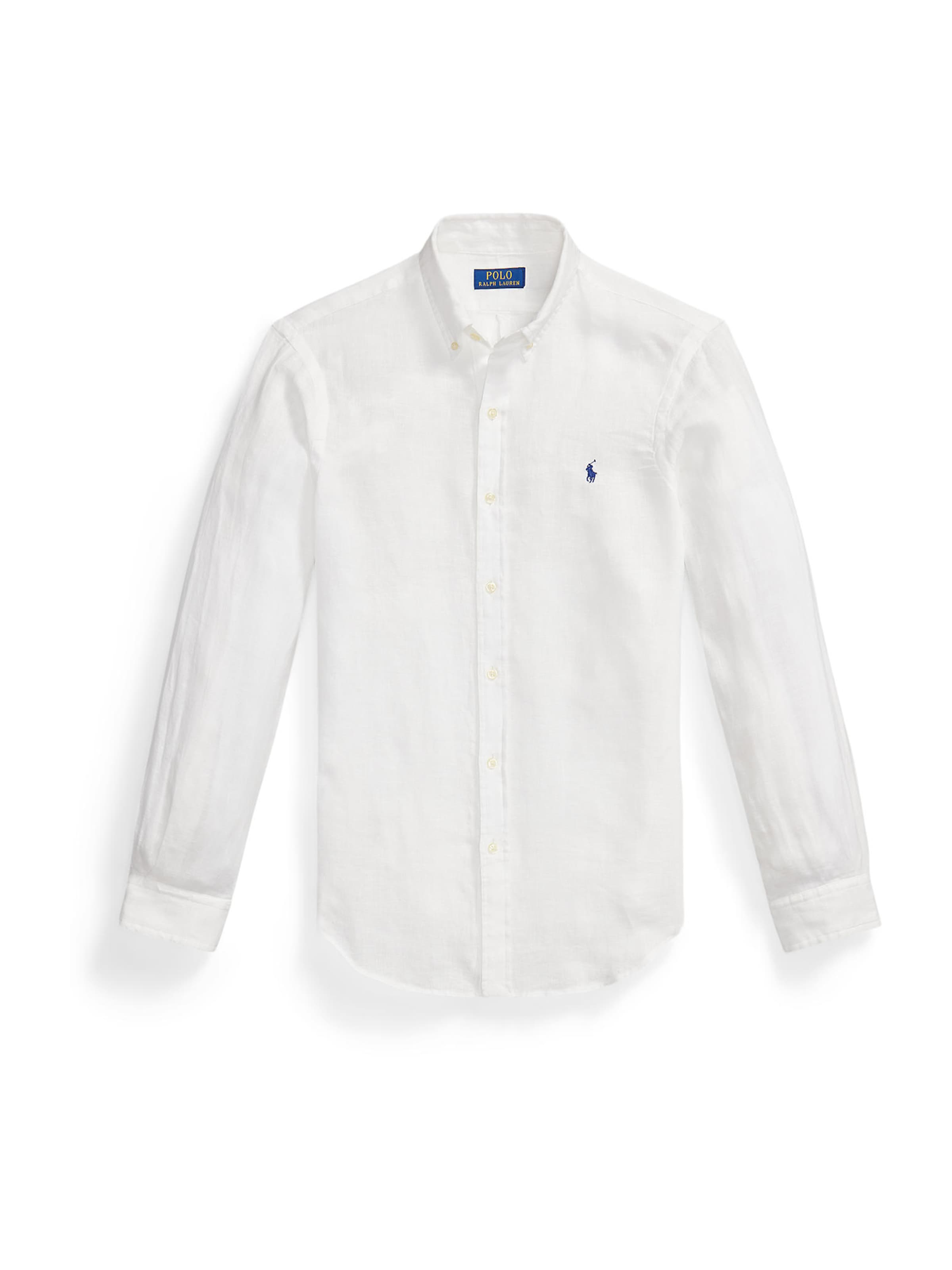

Polo Ralph Lauren Рубашка на пуговицах приталенного кроя в белом цвете