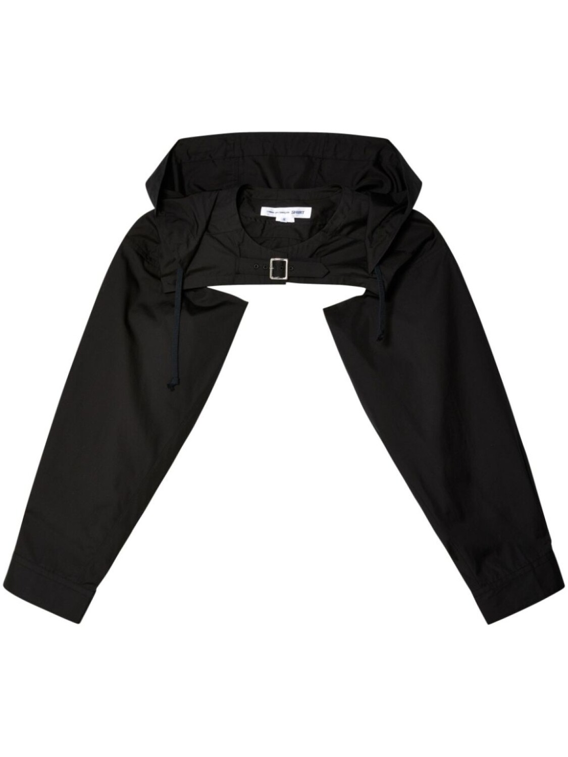 

Comme Des Garçons Shirt рубашка с капюшоном, черный