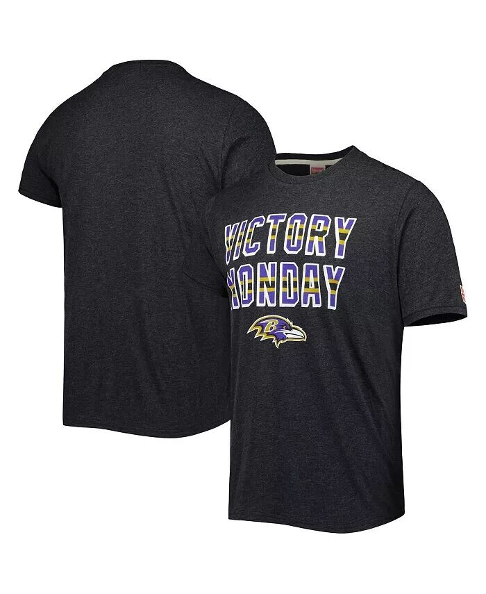 

Мужская темно-серая футболка Baltimore Ravens Victory Monday Tri-Blend Homage