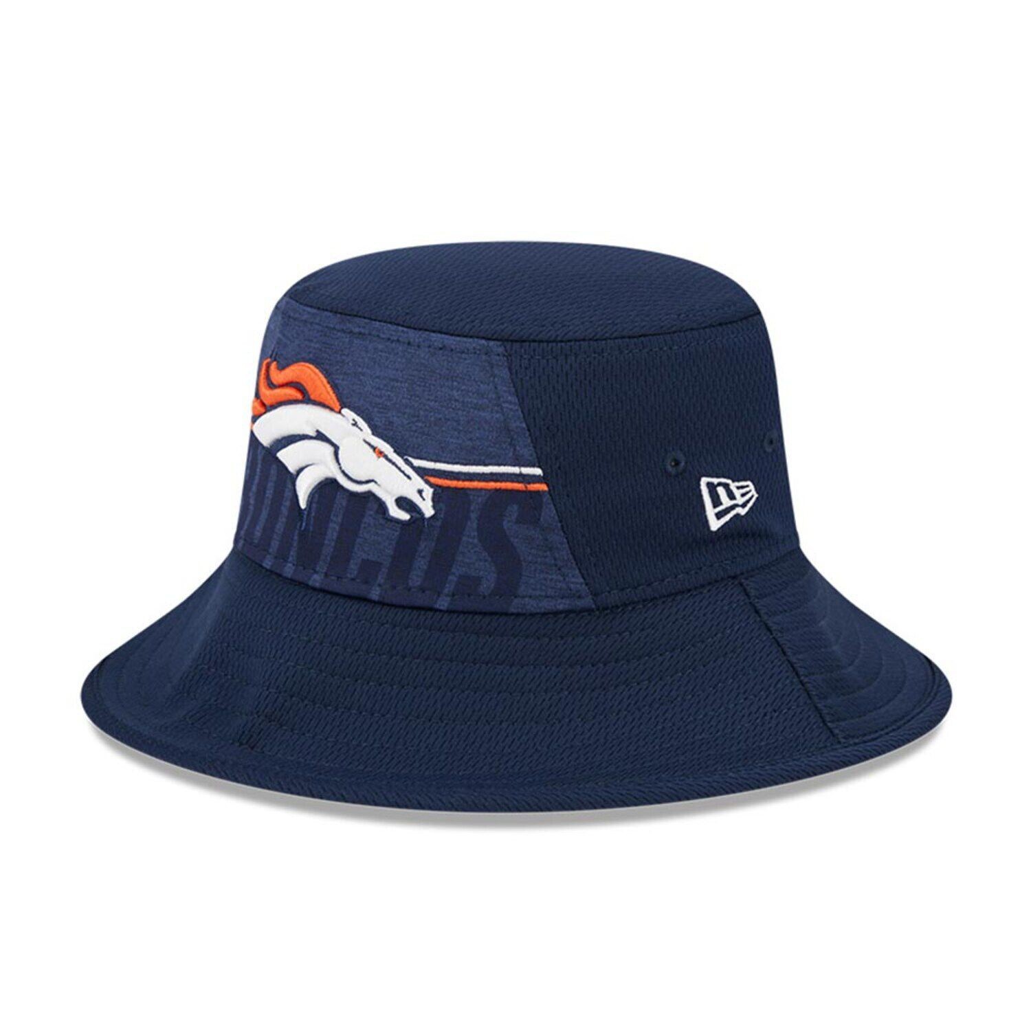 

Мужская эластичная панама темно-синего цвета New Era Denver Broncos 2023 для тренировочного лагеря НФЛ