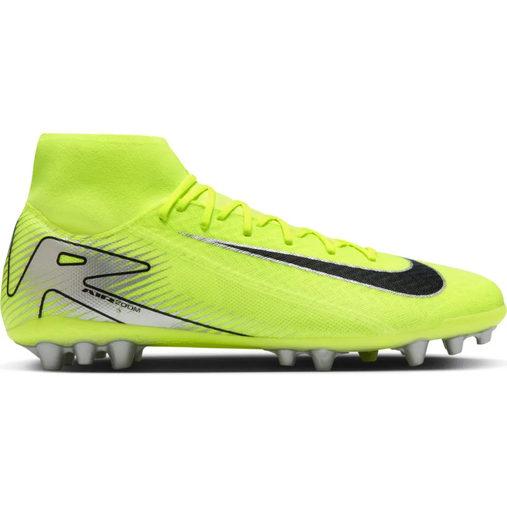 

Футбольные бутсы Nike Mercurial Superfly 10 Academy AG, желтый