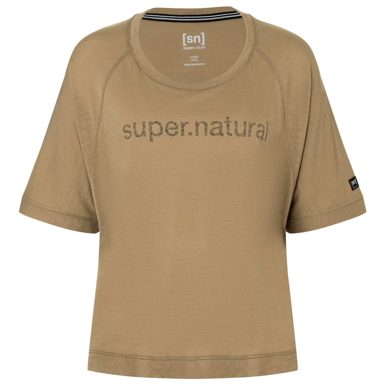 

Рубашка из мериноса Super.Natural Liquid FloTee, цвет Oak/Black Ink