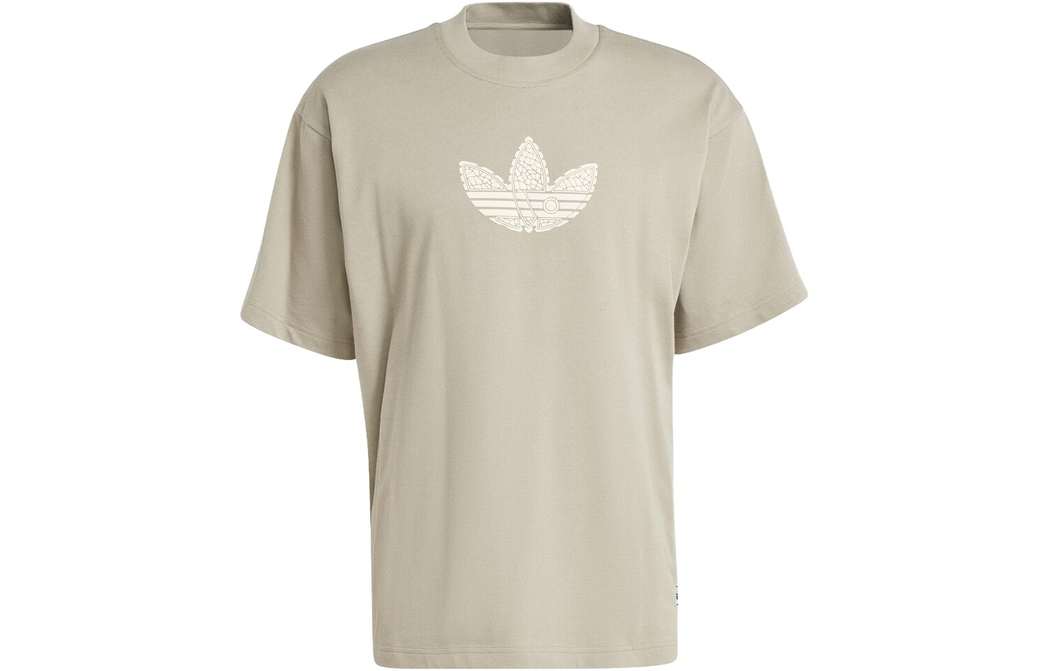 Футболка мужская серебристо-серая Adidas Originals, серый