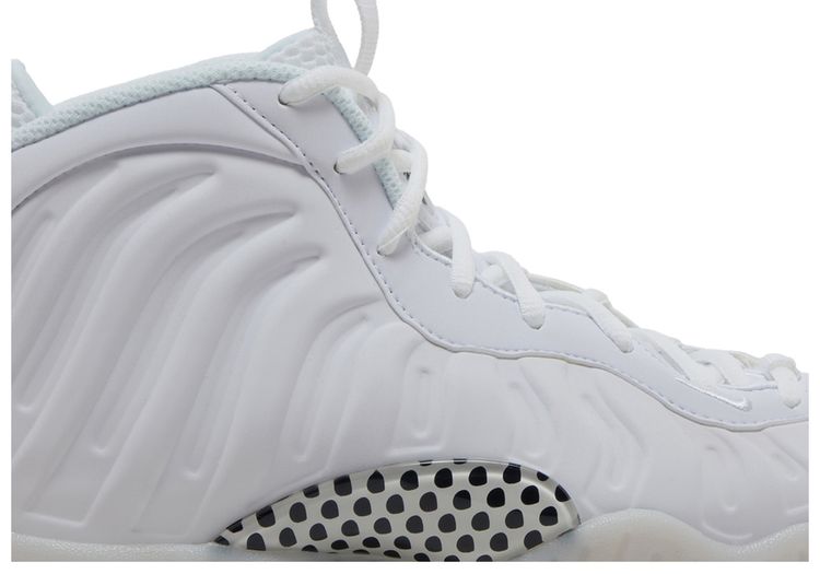 Кроссовки Nike Little Posite One GS 'Triple White', белый — фото 2