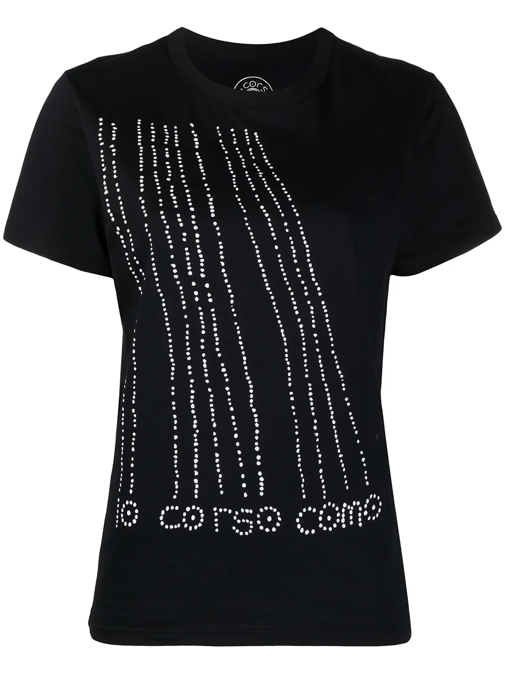 

Футболка с графичным принтом 10 CORSO COMO, черный