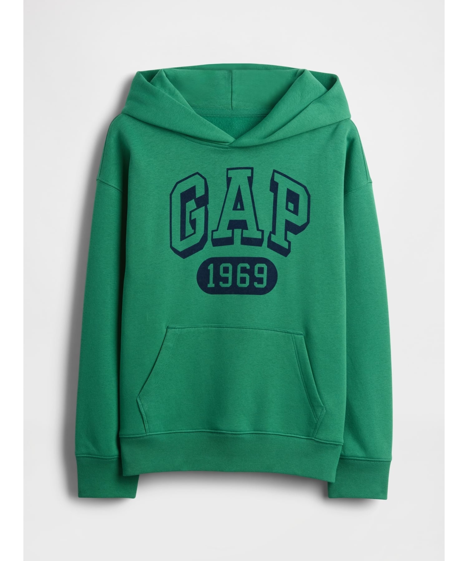 (K) Винтажная мягкая толстовка с логотипом GAP (детская), IRISH_CLOVER