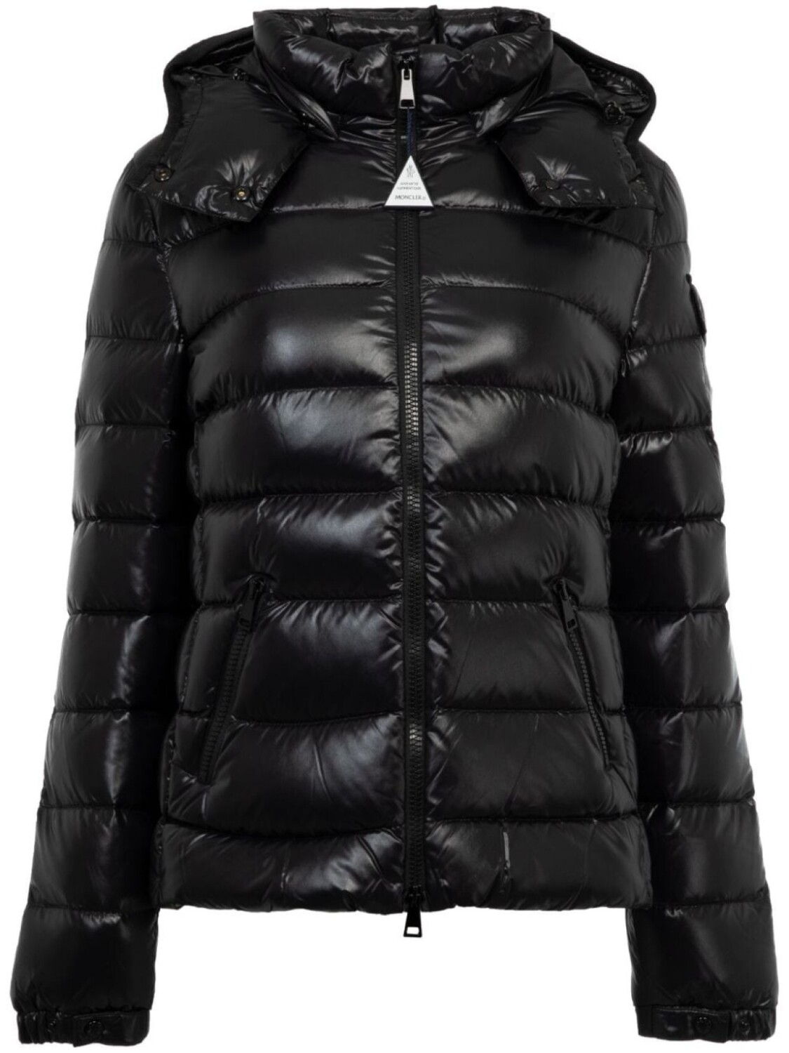 

Moncler пуховик Bady с капюшоном, черный