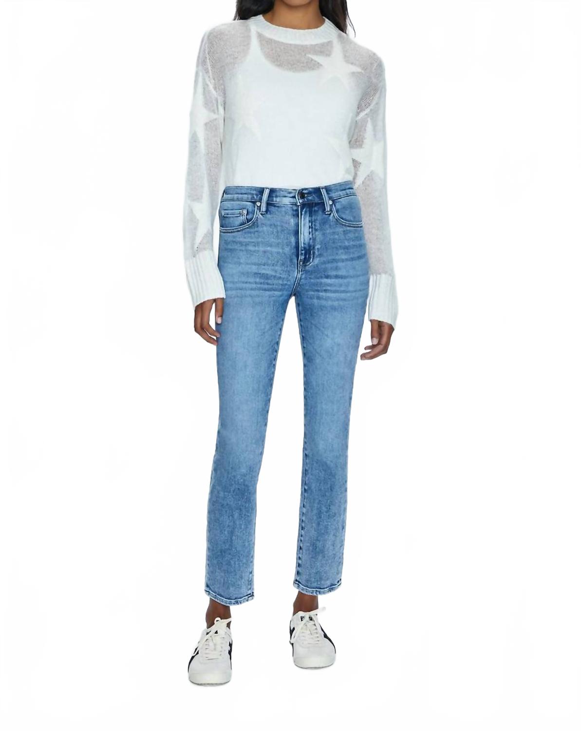 

Узкие джинсы Madi High Rise в цвете Silver Lake PISTOLA