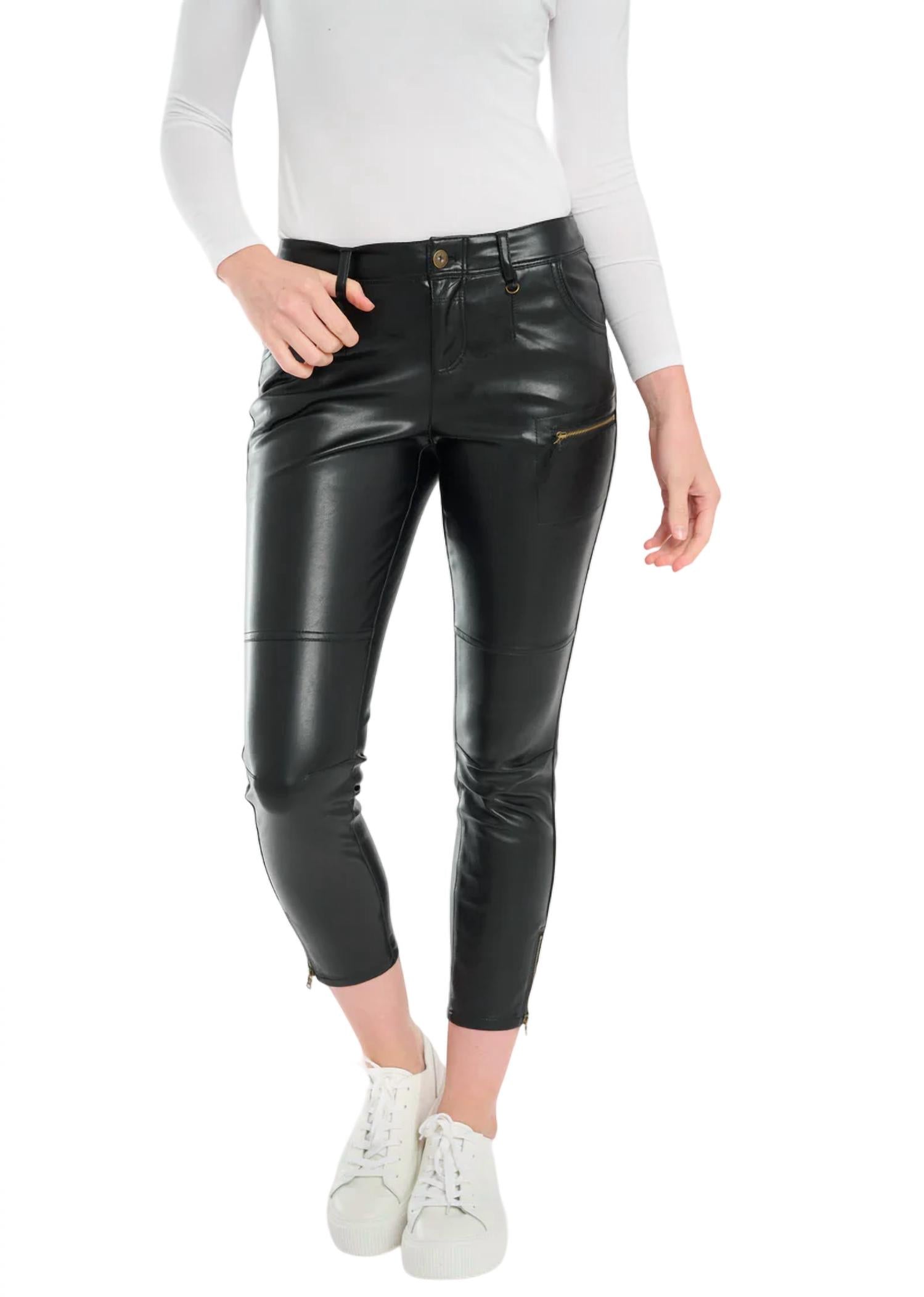 

Брюки Koen Vegan Leather черного цвета Marrakech