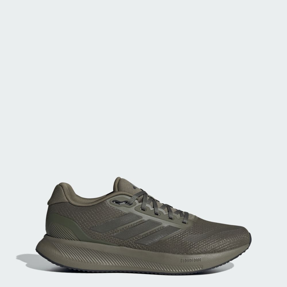 

Кроссовки Adidas Runfalcon 5 Running Shoes, цвет Olive Strata/Shadow Olive/Core Black
