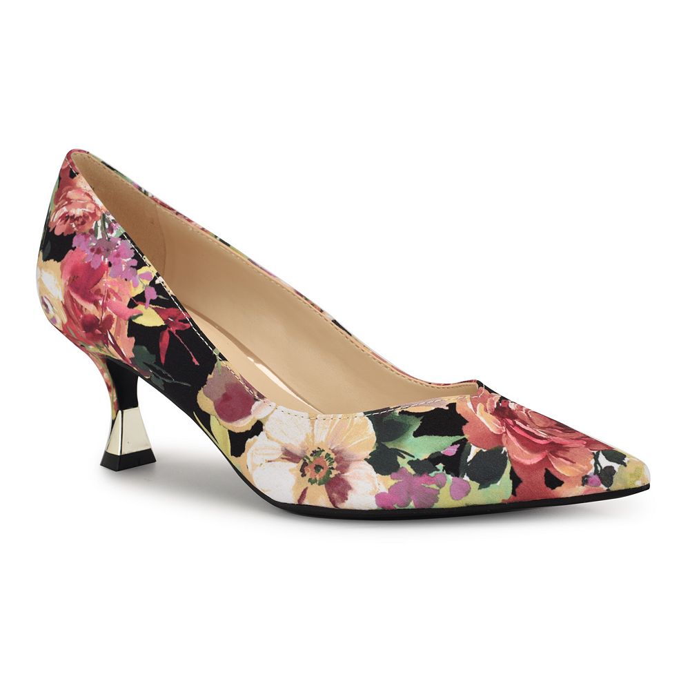 

Женские туфли-лодочки Nine West Andes, цвет Black Fall Floral Mult