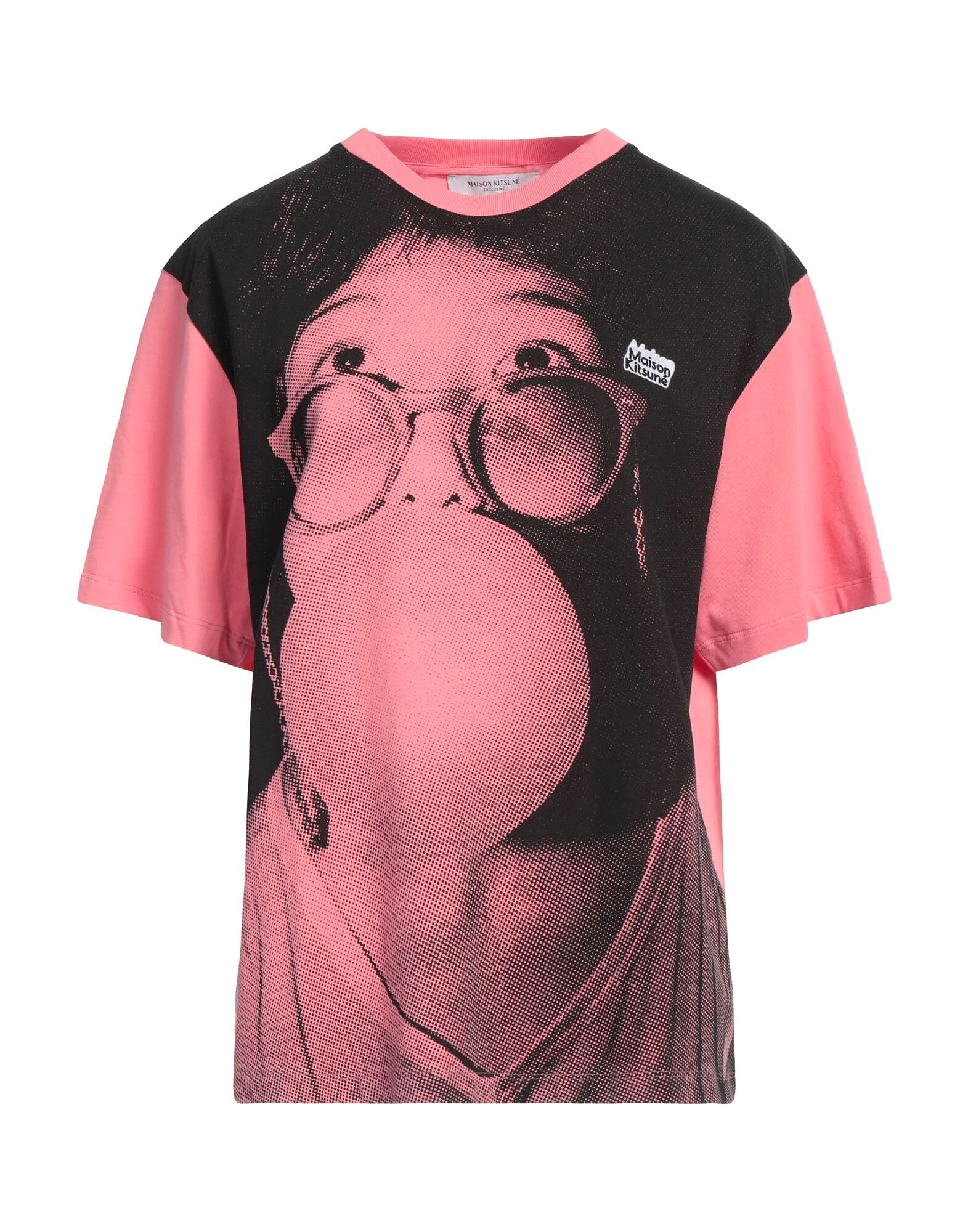 

Футболка Maison Kitsuné, розовый