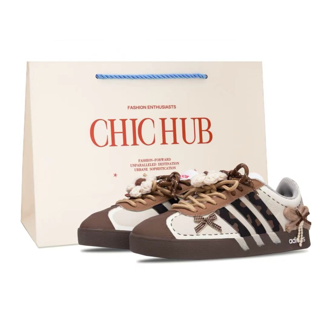 

Adidas Vl Court Classic 2.0 Lifestyle Cushioning German Army Trainers Unisex Brown