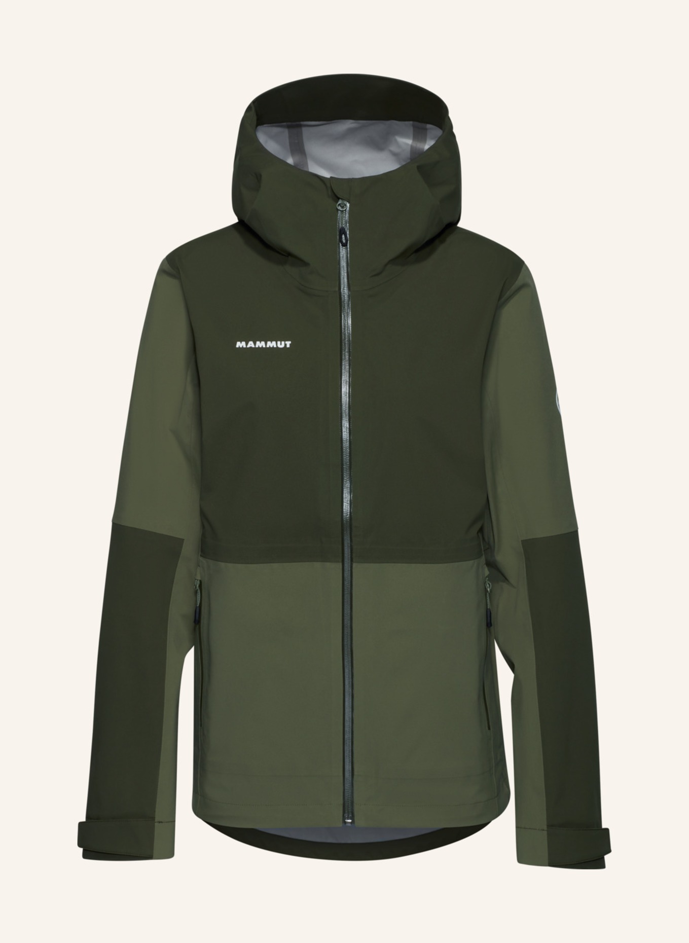 

Куртка Linard Guide Hardshell с капюшоном Mammut, зеленый