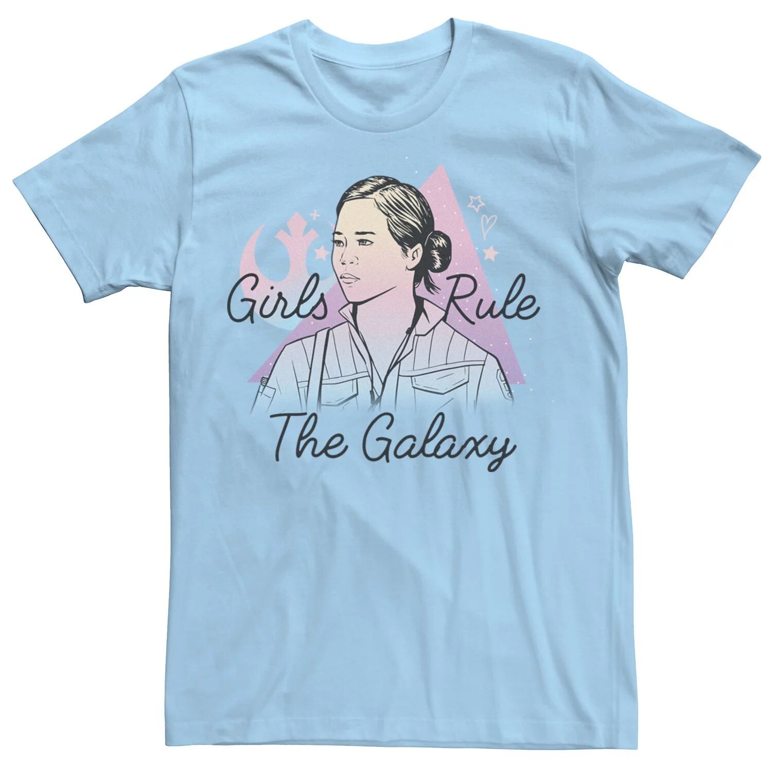 

Мужская футболка The Rise Of Skywalker Girls Rule The Galaxy Rose Star Wars