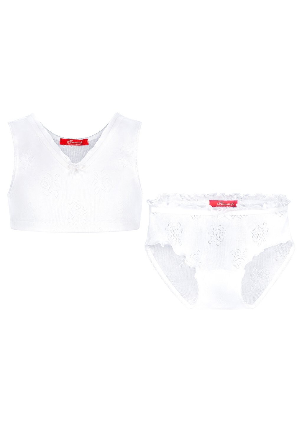 

Бикини SET BASIC POINTELLE ROSE Hanssop, цвет white