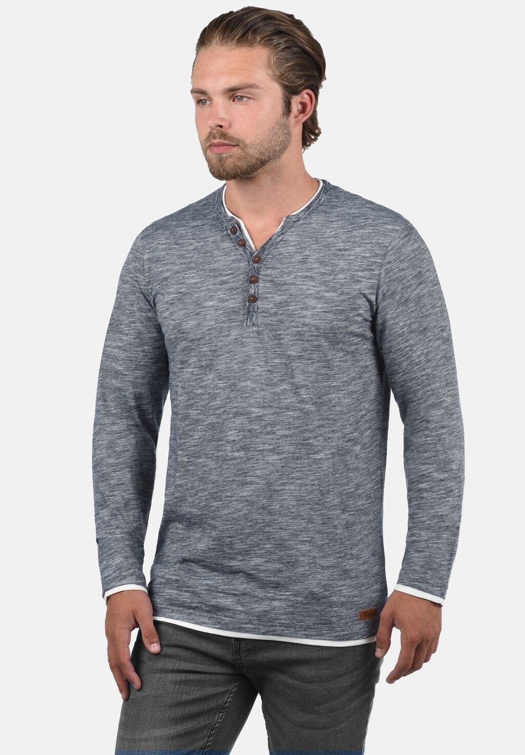 

Топ с длинными рукавами SDBELAGOS Solid, цвет insignia b