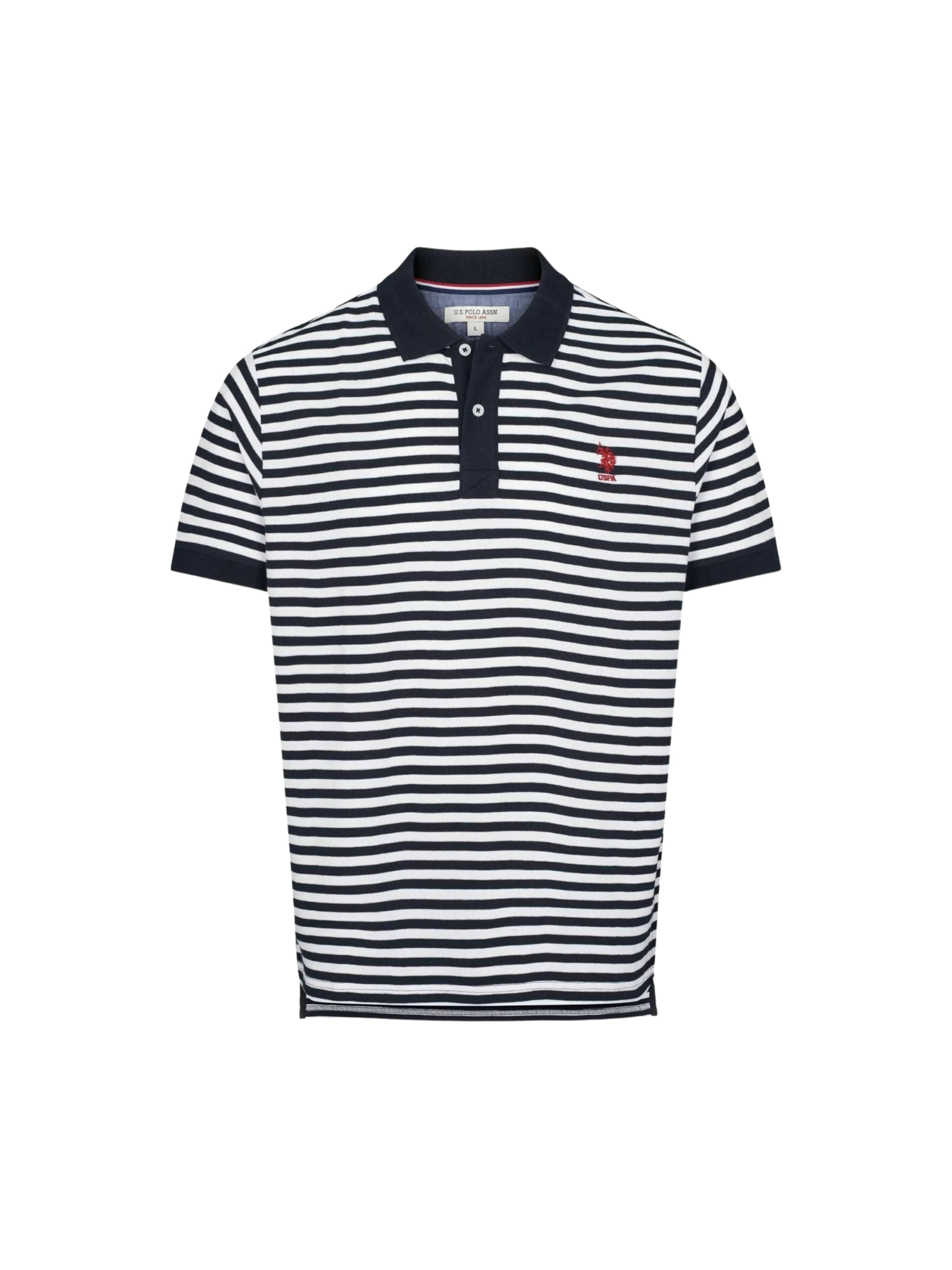 

U.S. POLO ASSN. Рубашка на пуговицах 'UMClaus' Regular fit в белом цвете