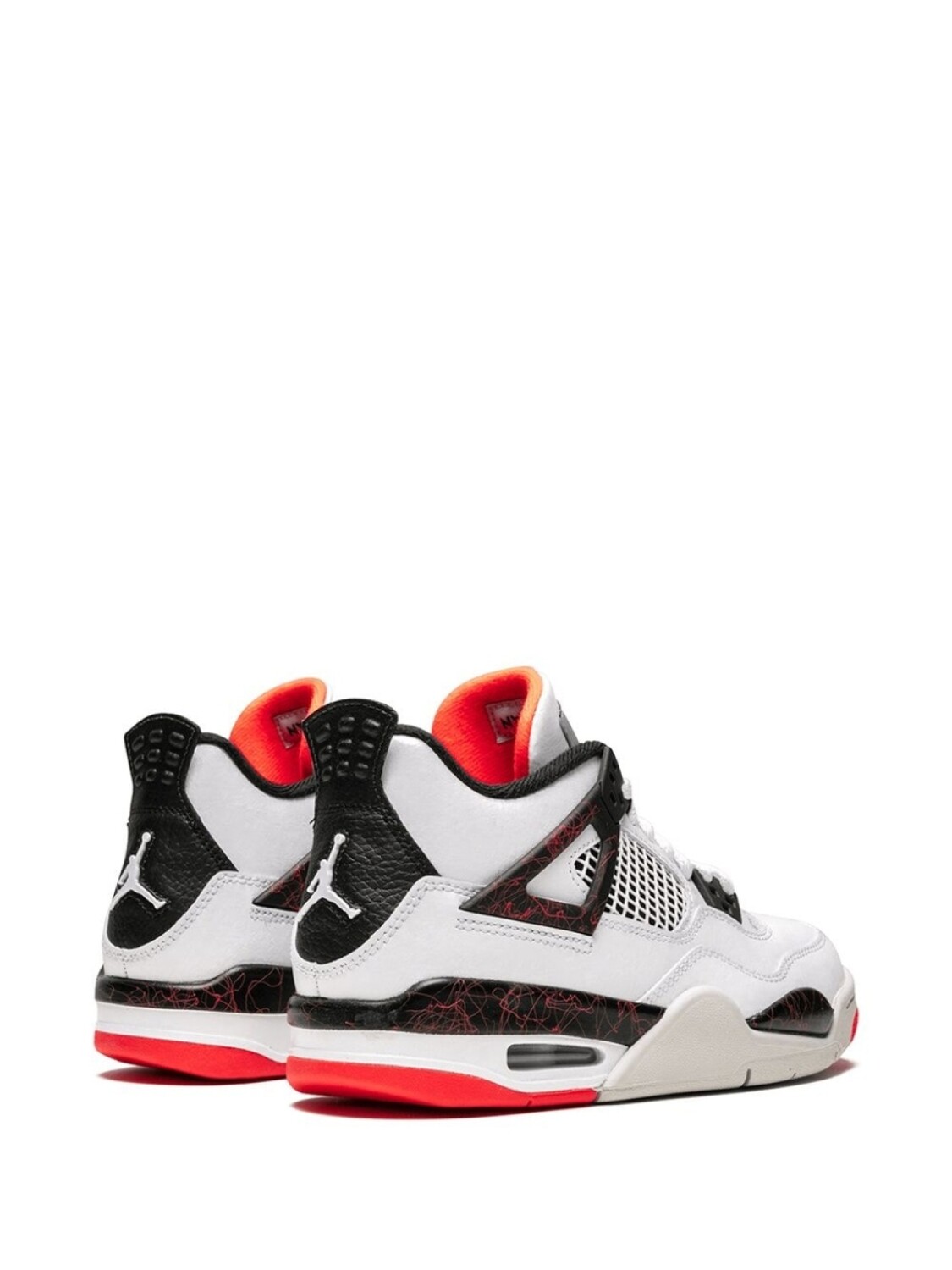 Jordan кроссовки Air Jordan 4 Retro (GS), белый — фото 3