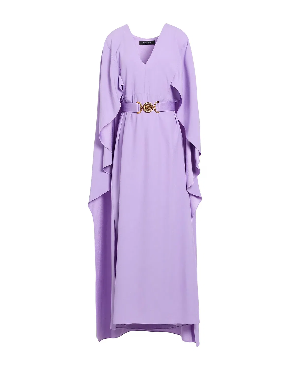 Платье макси VERSACE сиреневое