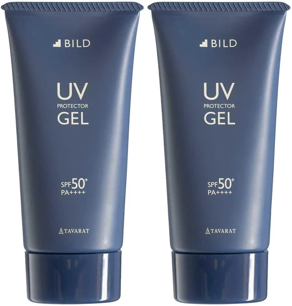 Солнцезащитный гель для лица BILD SPF 50+ PA++++, набор из 2 шт., 50 г