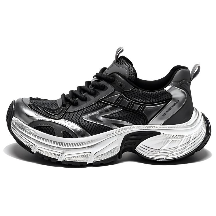 

Кроссовки Messi meixi Chunky Sneakers Men Low-top, черный