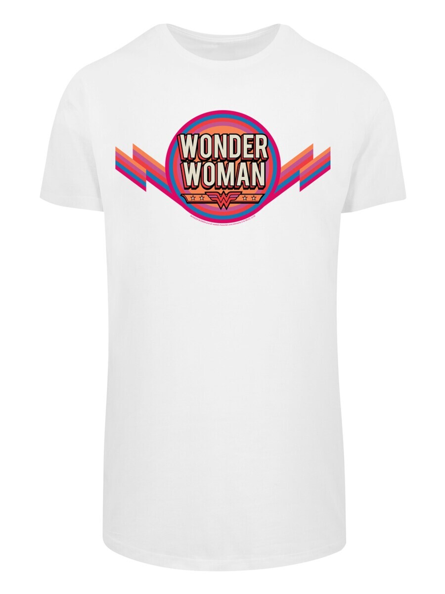 

Классическая футболка F4NT4STIC Shirt DC Comics Wonder Woman Rainbow, белый