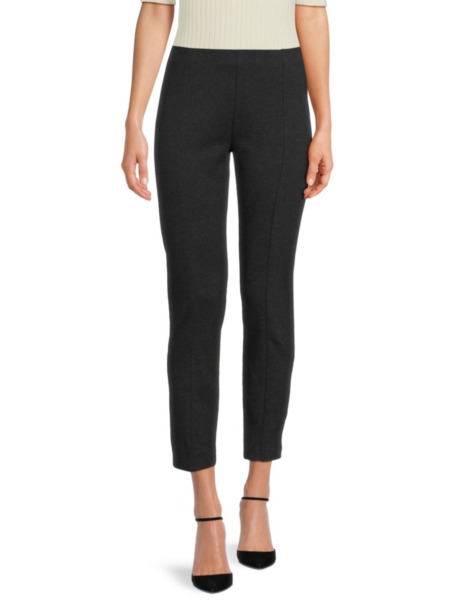 

Укороченные брюки Mady со швом спереди Saks Fifth Avenue, цвет Dark Grey