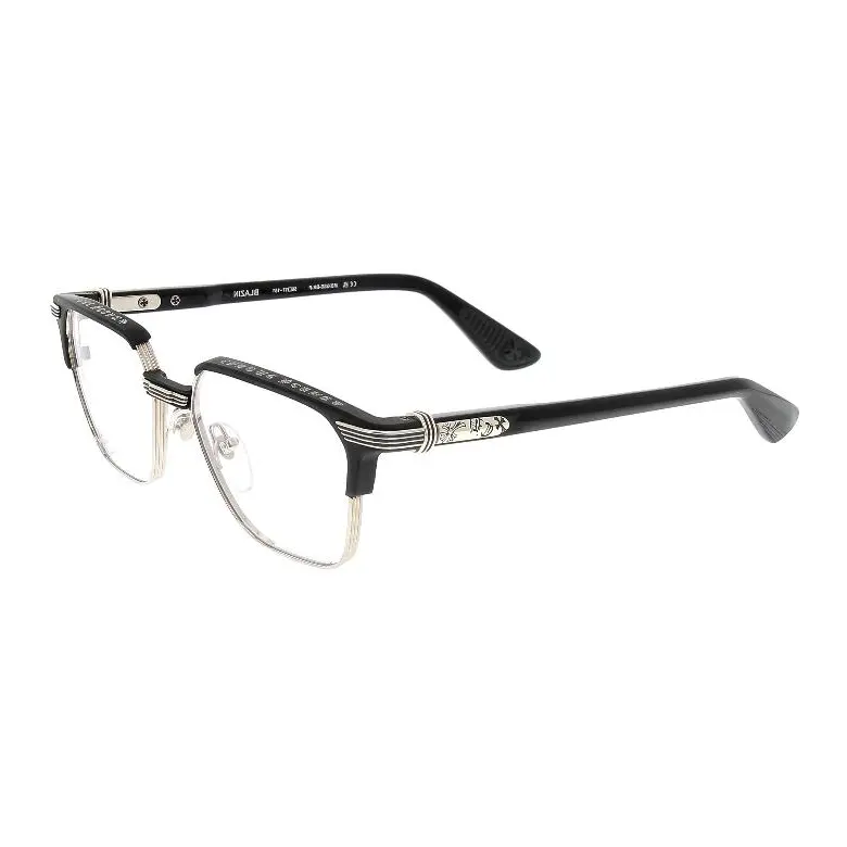 

Chrome Hearts Квадратные очки для мужчин черные, Black