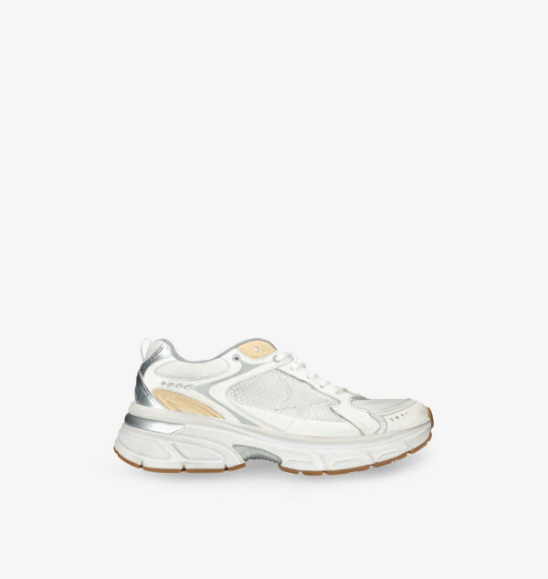 

Кроссовки Lightstar из кожи и сетки с низким верхом Golden Goose, мультиколор