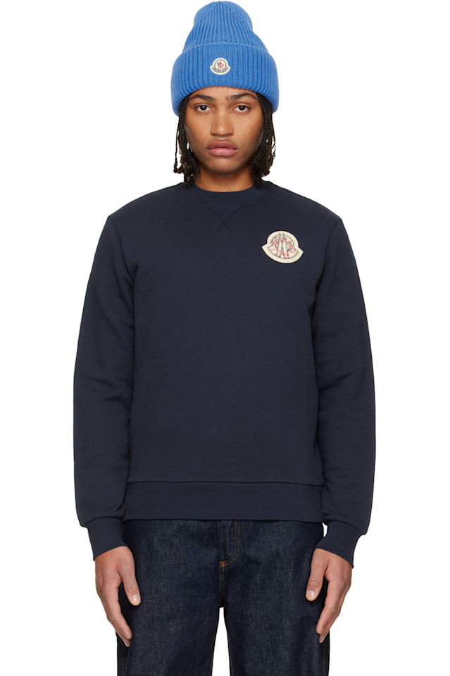 

Moncler Темно-Синяя толстовка Archivo Creativo