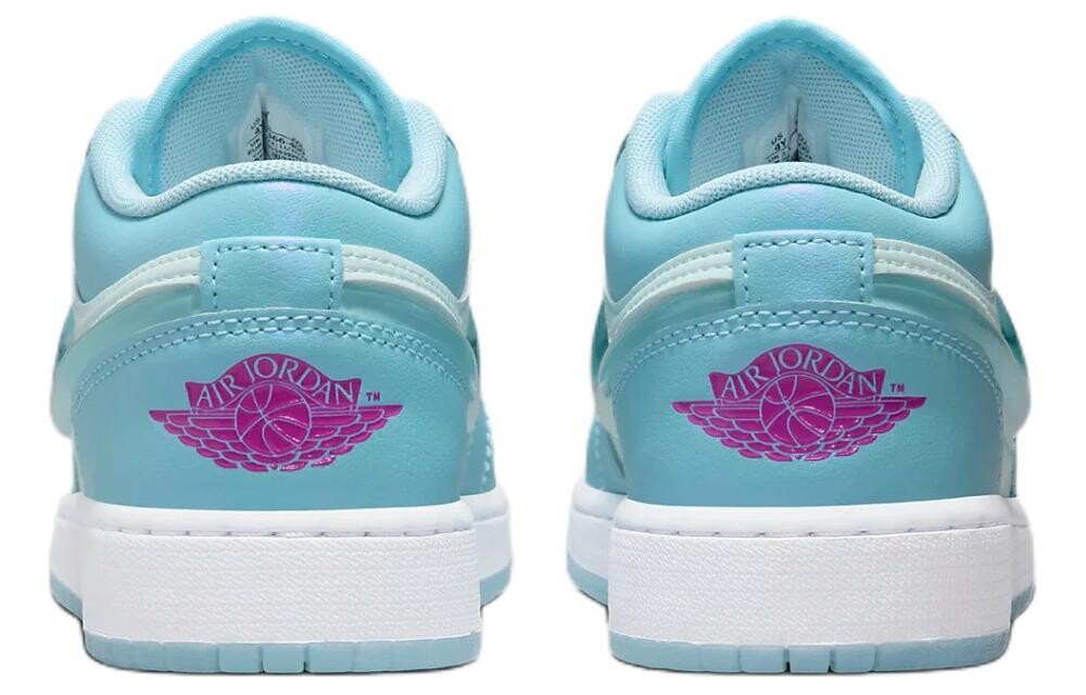 Jordan Air Jordan 1 винтажные баскетбольные кроссовки женские, Blue — фото 4