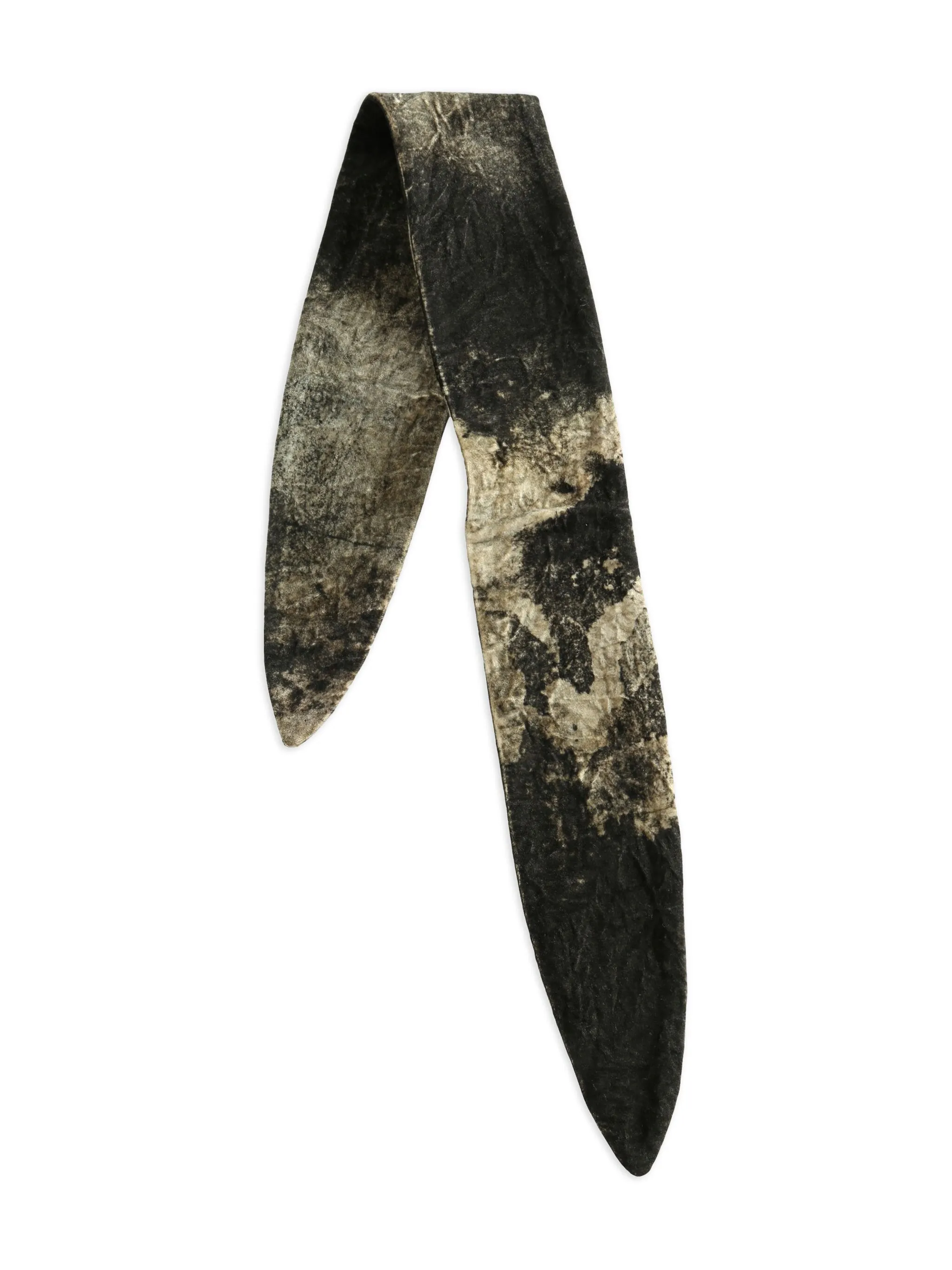 

Бархатный шарф Ziggy Chen, черный