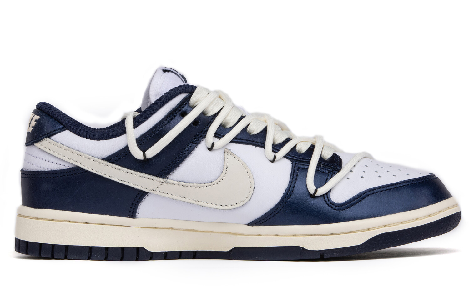 

Кроссовки для скейтбординга Dunk женские с низким верхом, белый/синий Nike