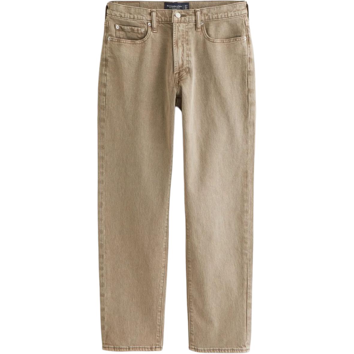 

Abercrombie＆Fitch Джинсы мужские цвета хаки Moderate