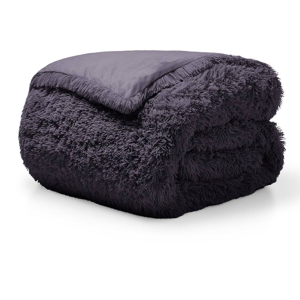 

Пододеяльник Bare Home Shaggy из искусственного меха, цвет Eggplant