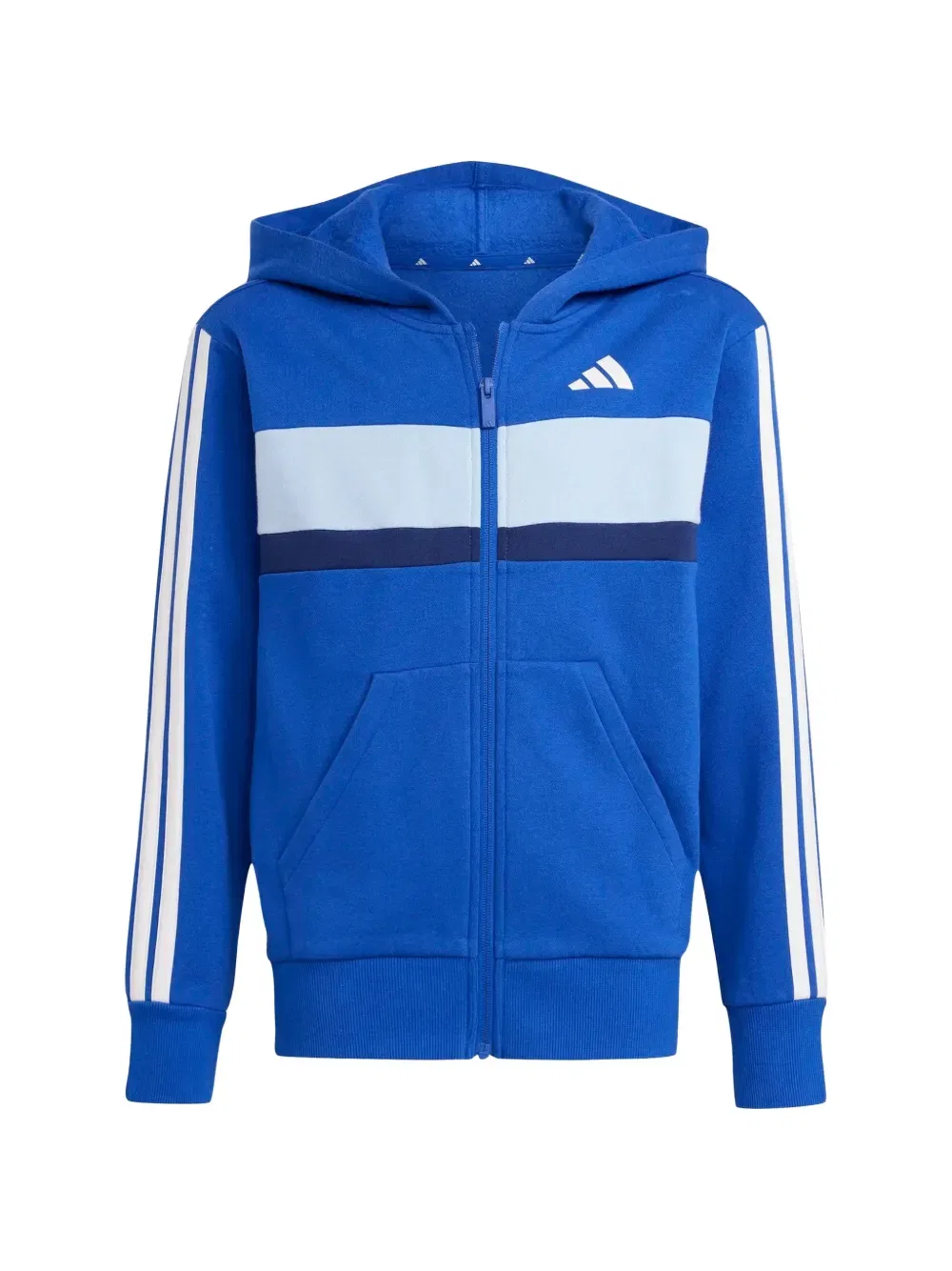 Спортивный костюм в полоску с логотипом Adidas Kids, синий — фото 2
