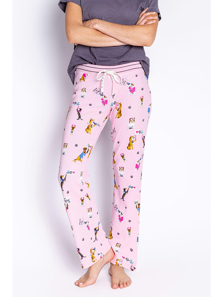 

PJ Salvage Розовые пижамные штаны