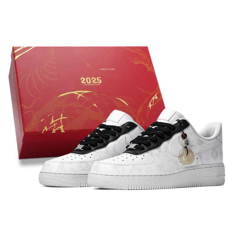 

Кроссовки Nike Air Force 1 Low-Top Skateboard Мужские Черно-Белые