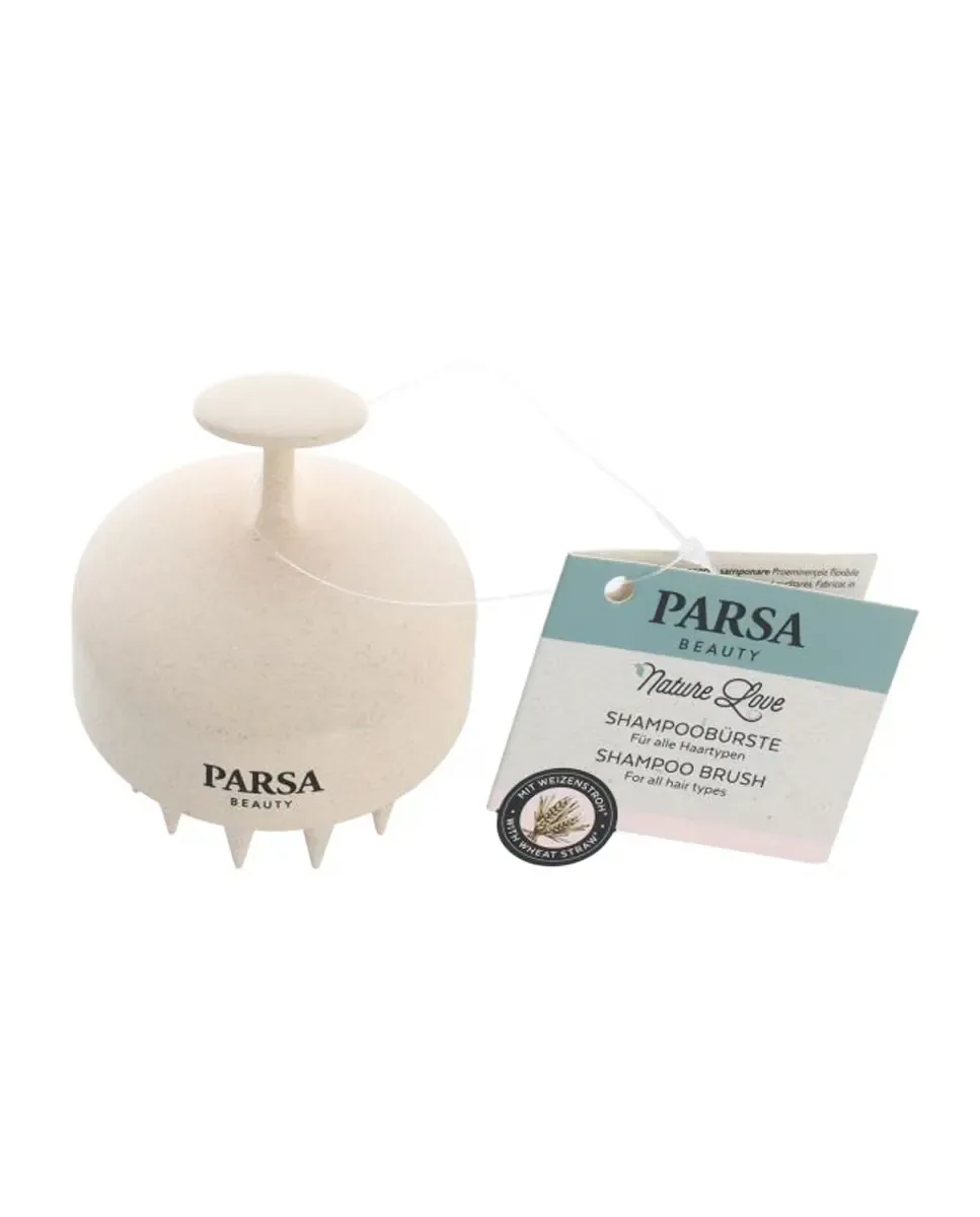 Щетка для шампуня с пшеничной соломой Parsa