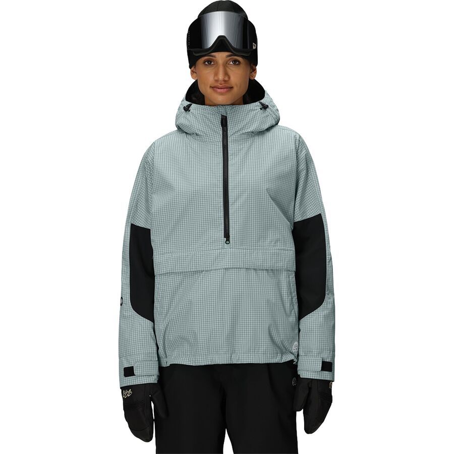 

Женская куртка-анорак Outline Shell 686 686, Dusty Marine Grid