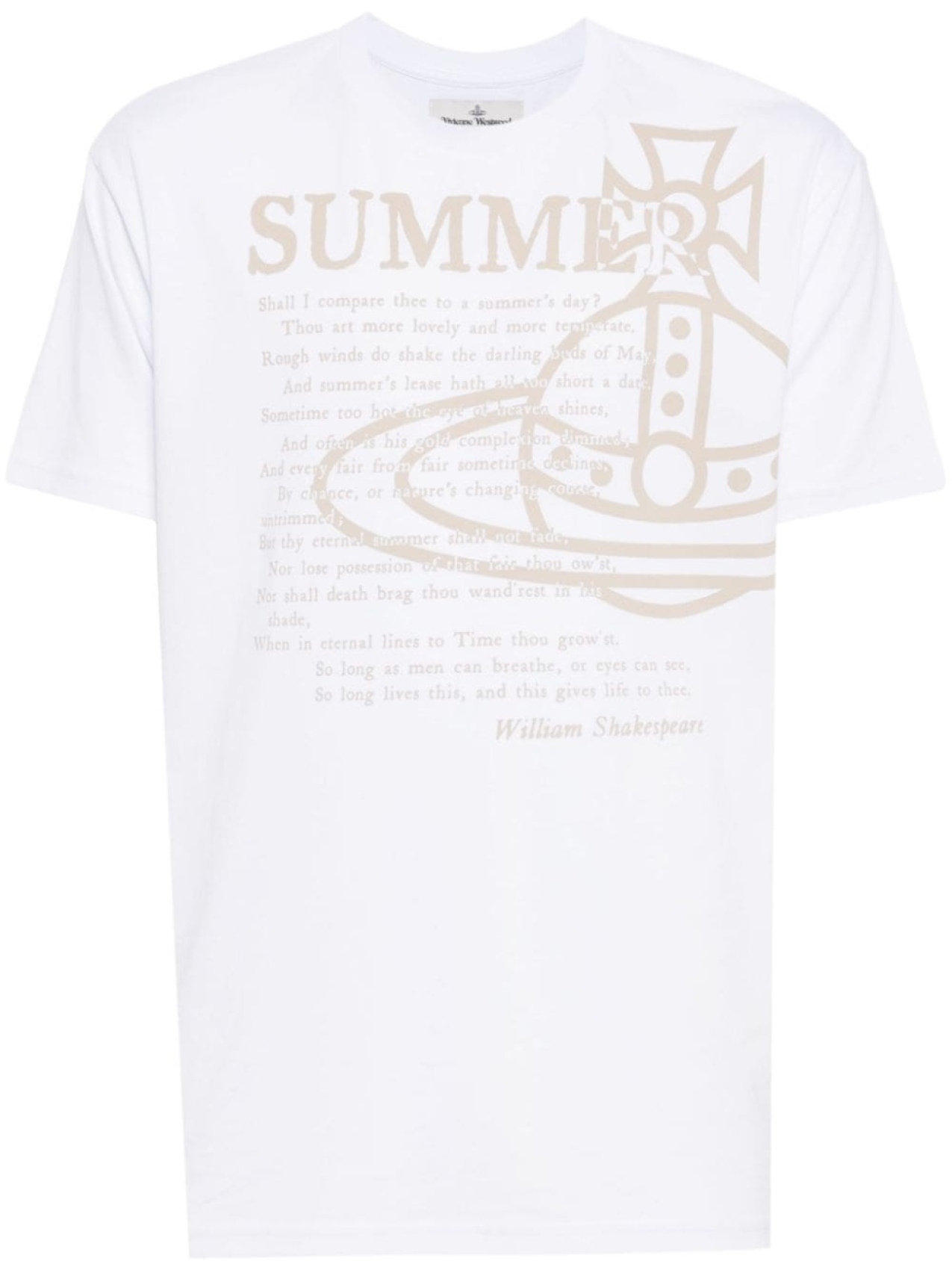 

Vivienne Westwood футболка Summer, белый