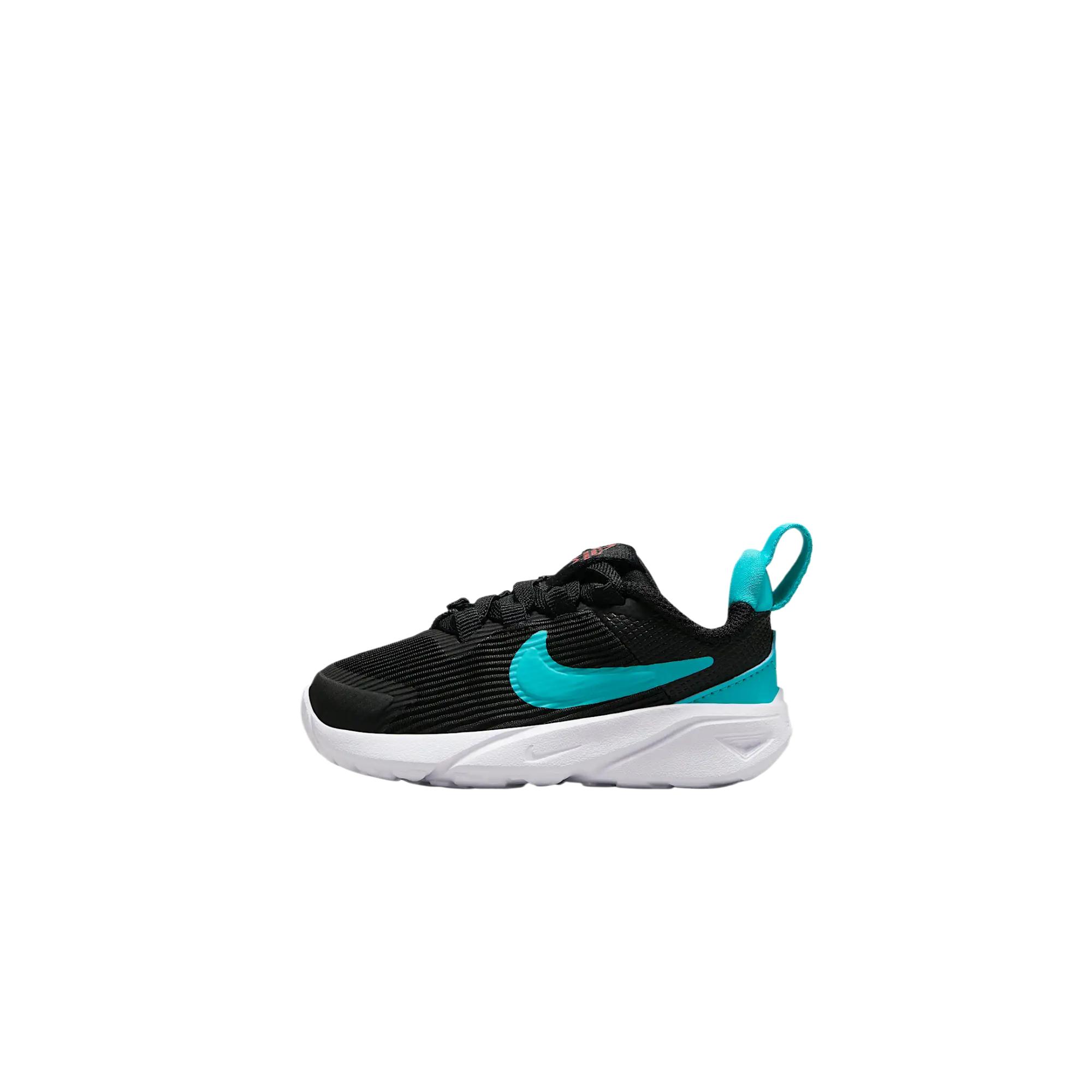 

Кроссовки для бега Star Runner 4 с низким верхом для младенцев и малышей Nike, черный/красный/белый/зеленый